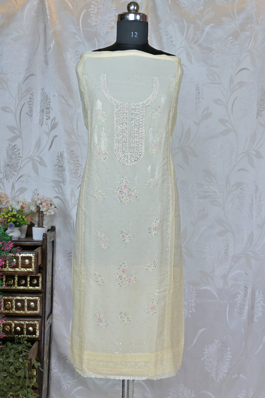 Summer Dream Embroidered Georgette Ensemble