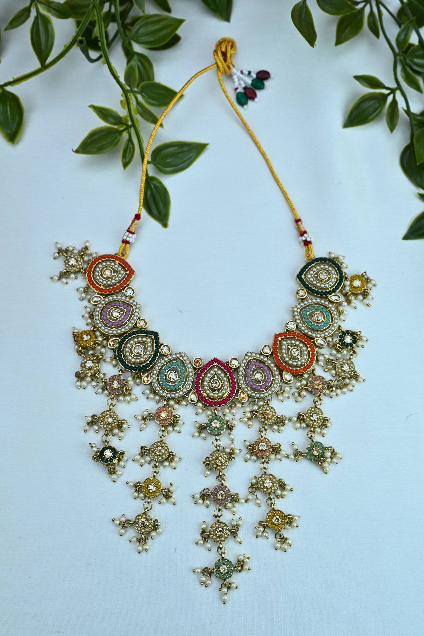 Traditional Kundan & Enamel Set