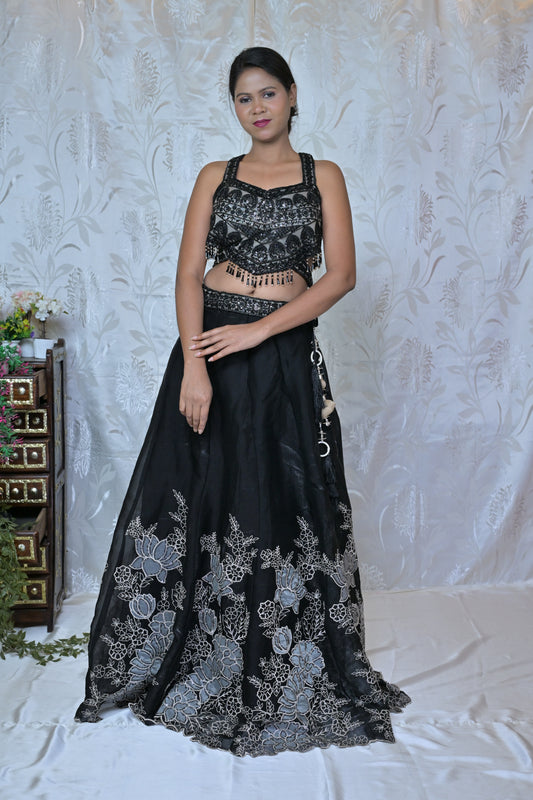 Designer Print Festive Lehenga