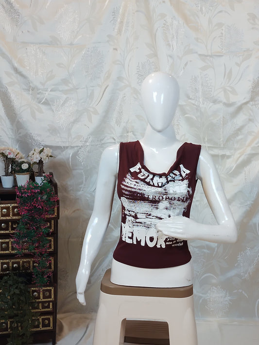 Women Black Solid U-Neck Tiered Peplum Top