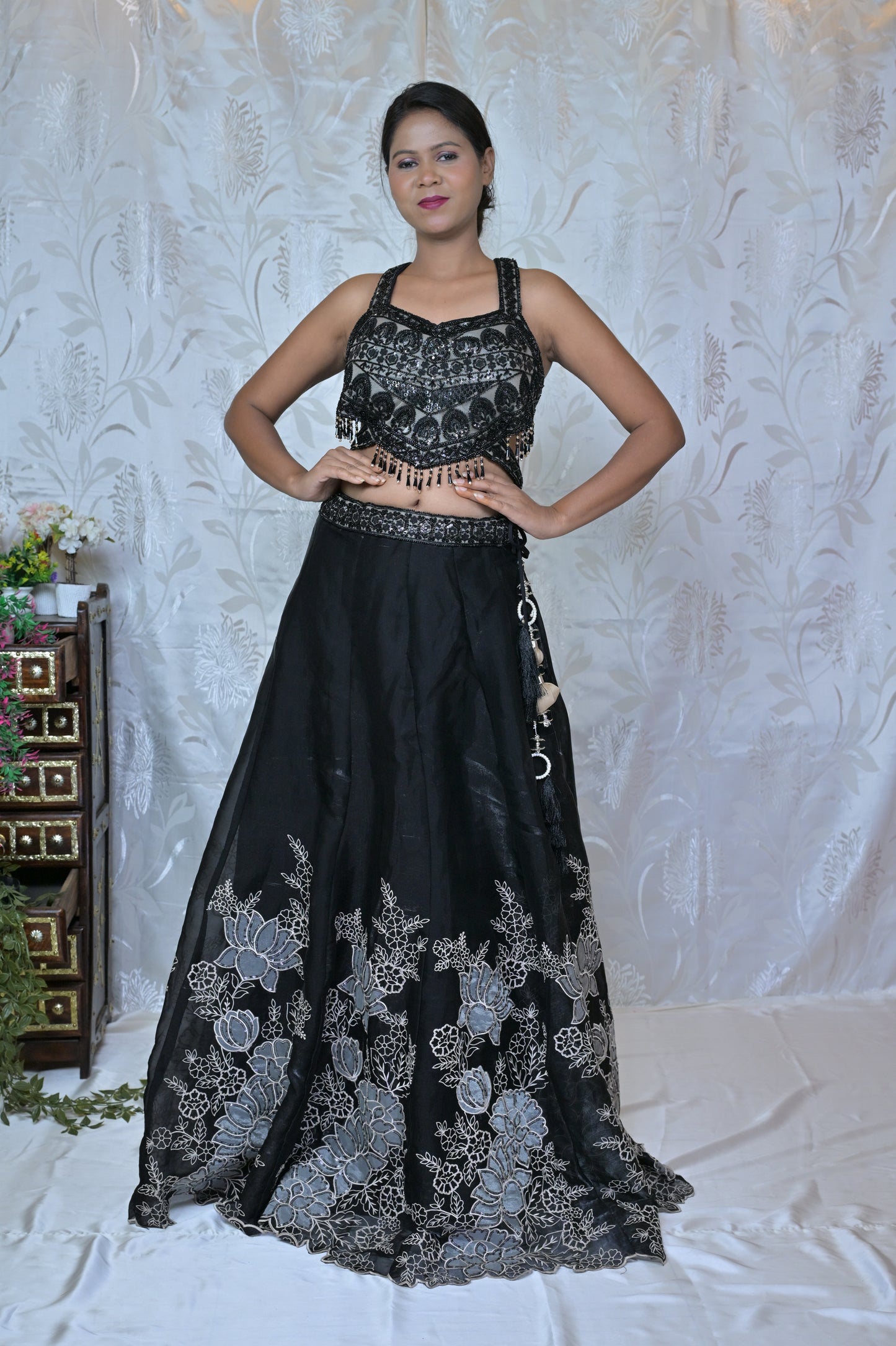 Designer Print Festive Lehenga