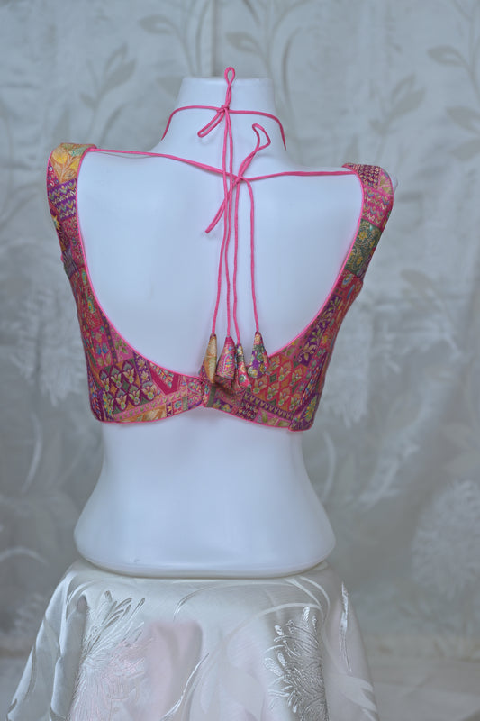 Festive High-Fashion Blouse