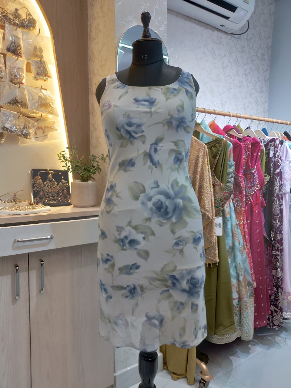 Misty Rose" Sleeveless Bodycon Dress