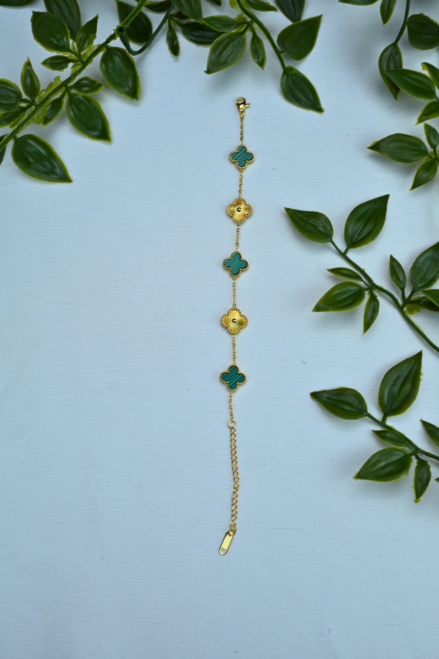 Golden Clover Bracelet