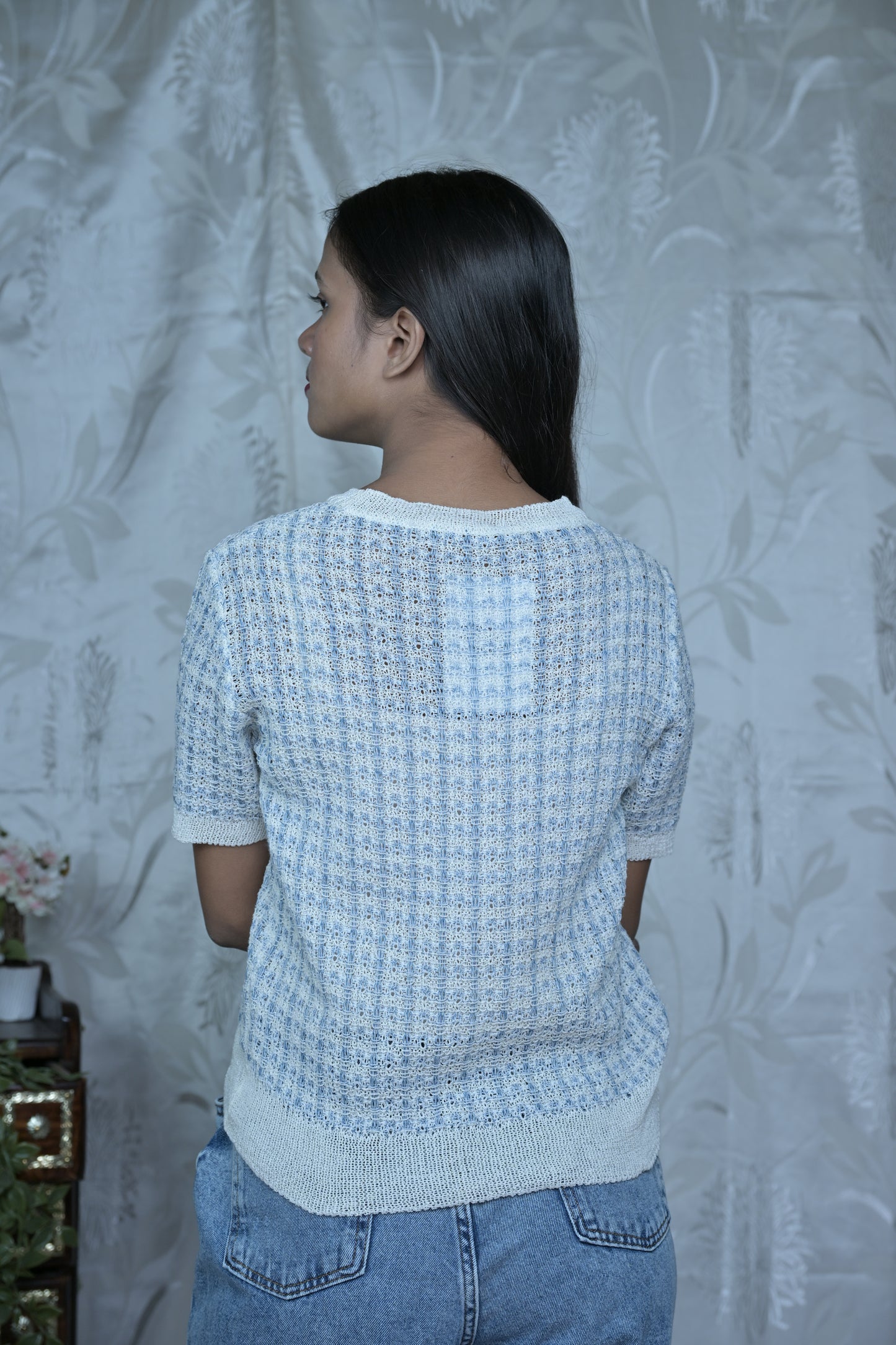 Textured Knit Top
