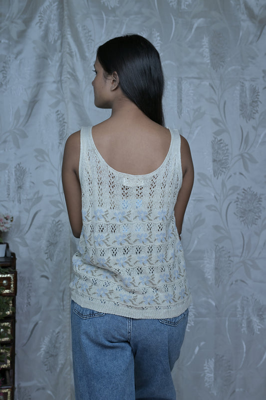 Bohemian Crochet Tank Top