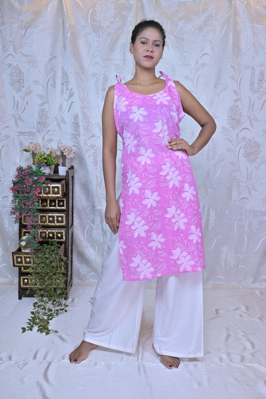 Bloom & Breeze Sleeveless Kurta