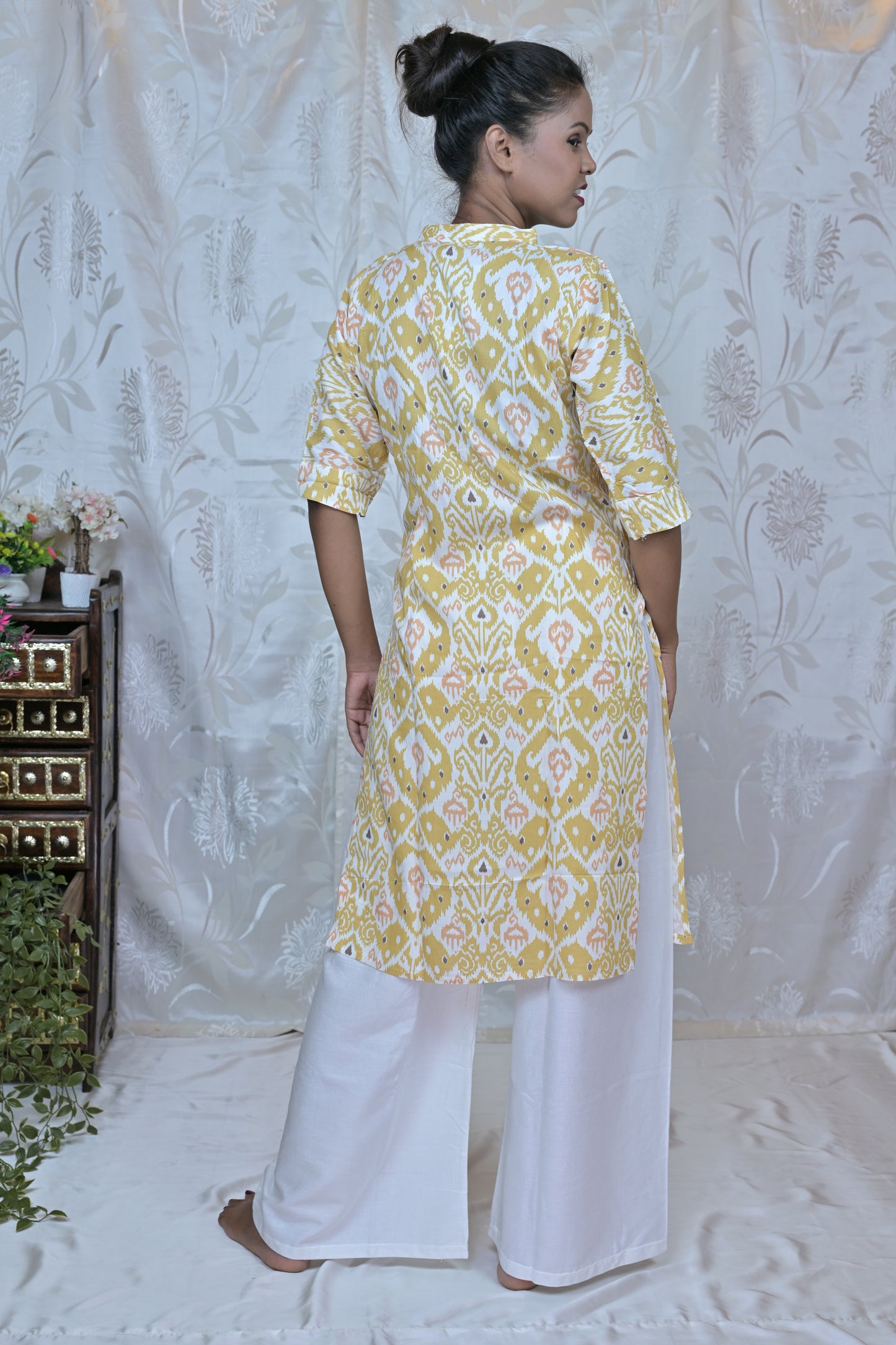 Sunshine Serenity Printed Kurta