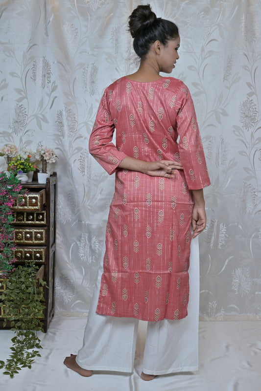 Desert Rose Printed Kurta