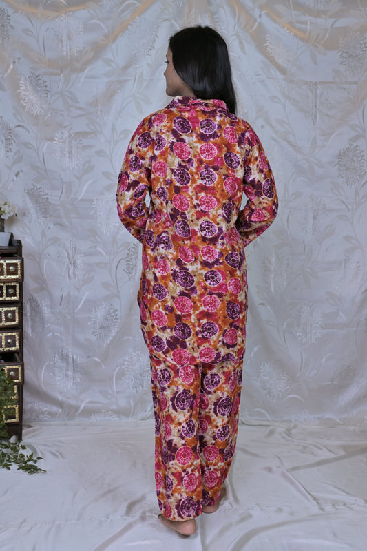 "Bohemian Rhapsody" Abstract Co-ord Lounge Set