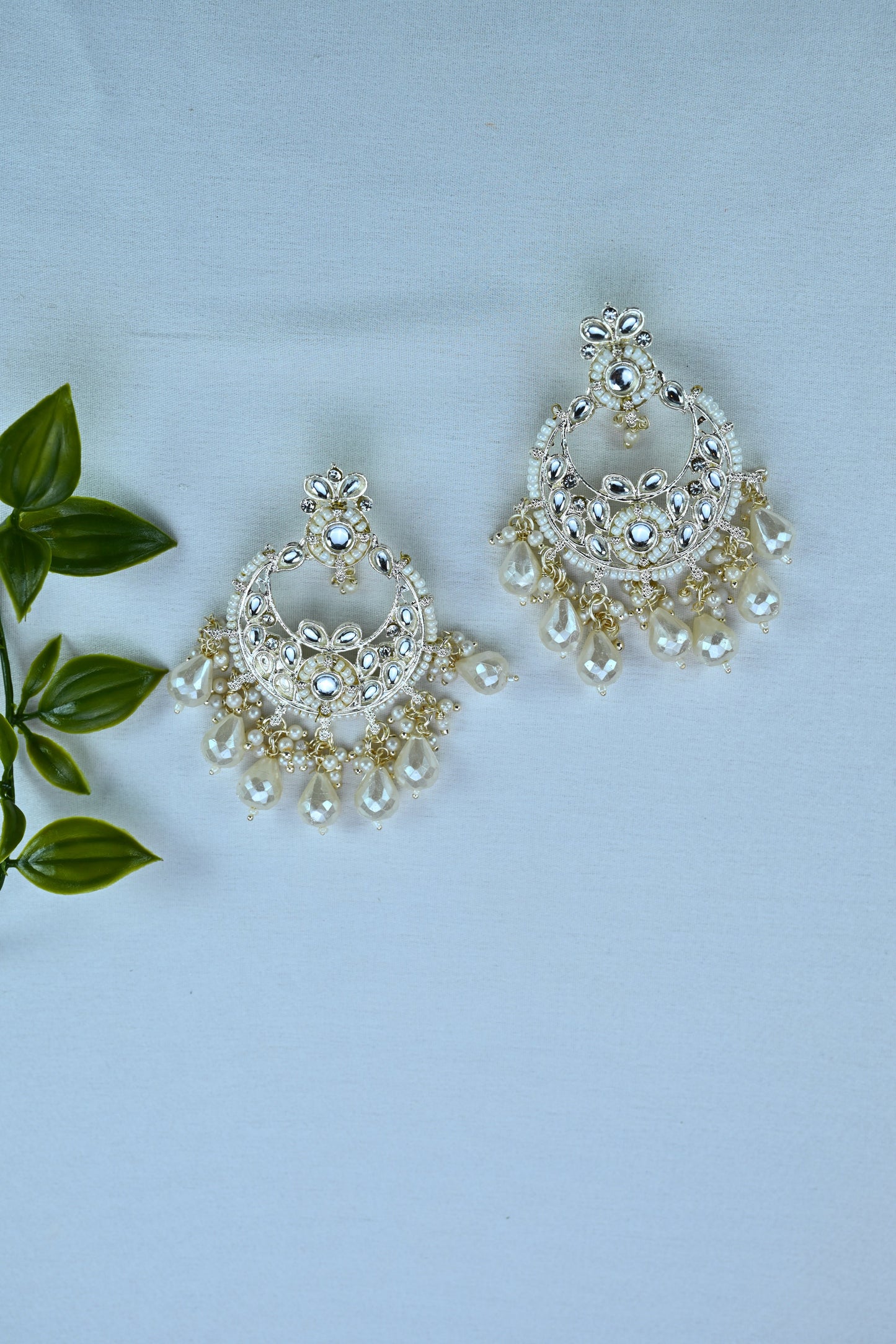 Crystal Glow Jhumka