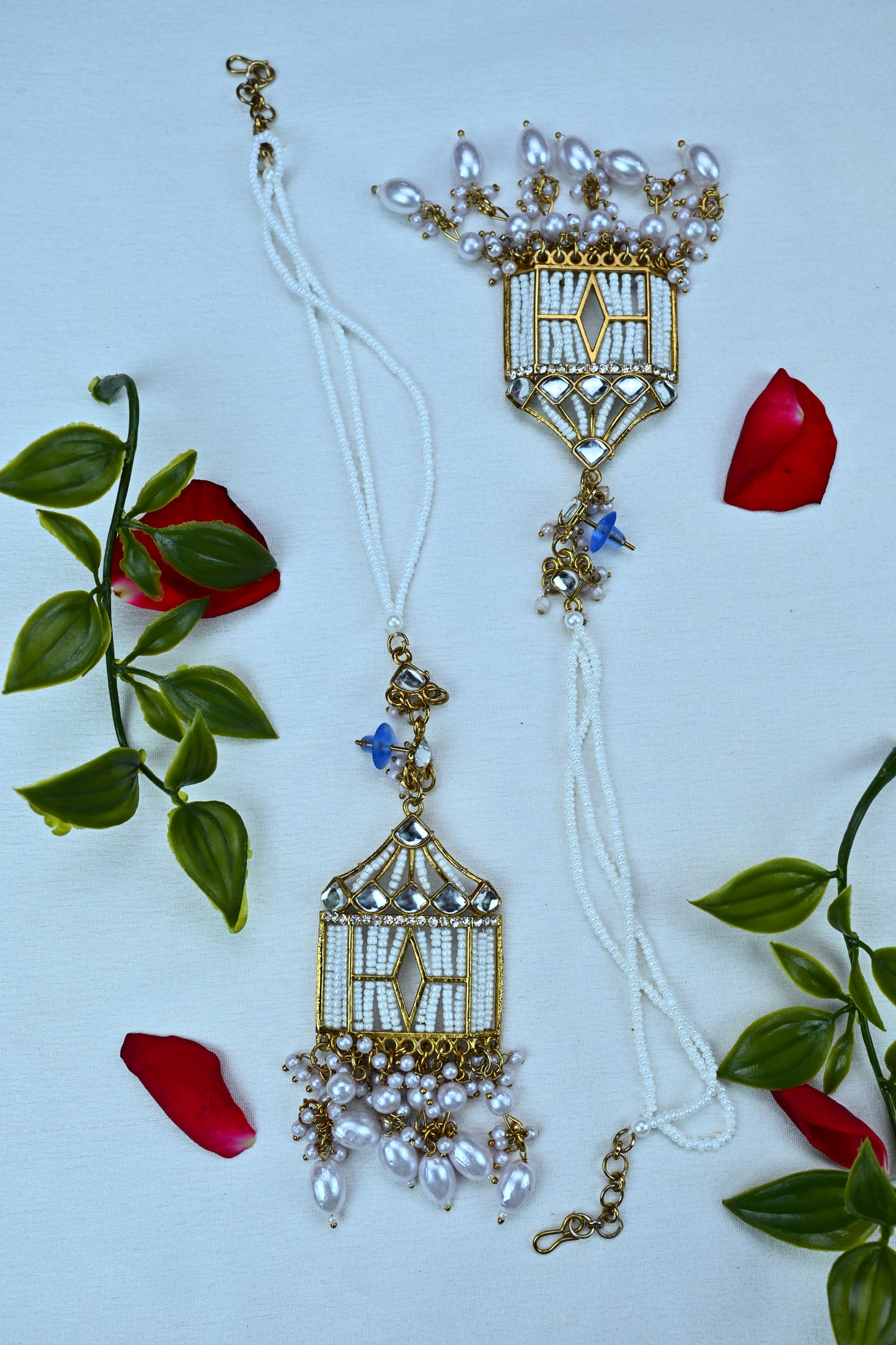 Jharoka Pearl Passa Earrings