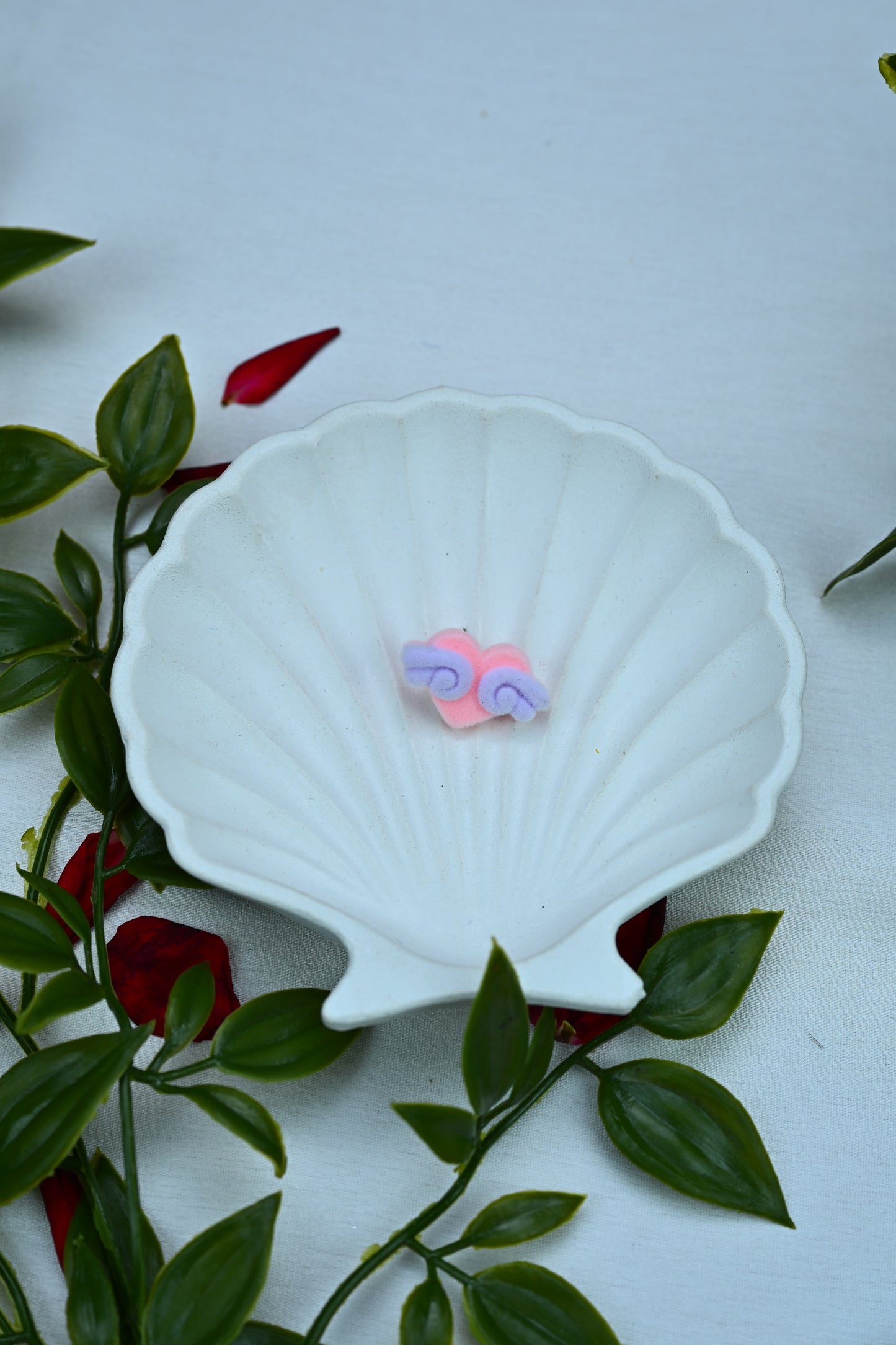 Cute Angel Heart Wing Earrings