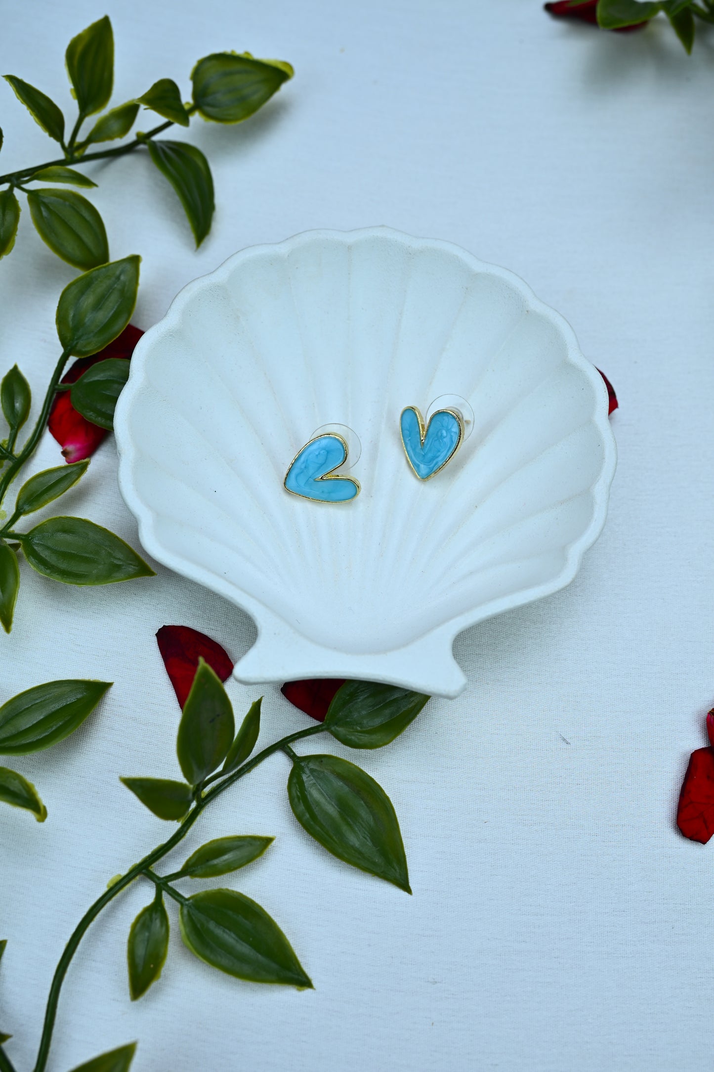 Heart Stud Earrings