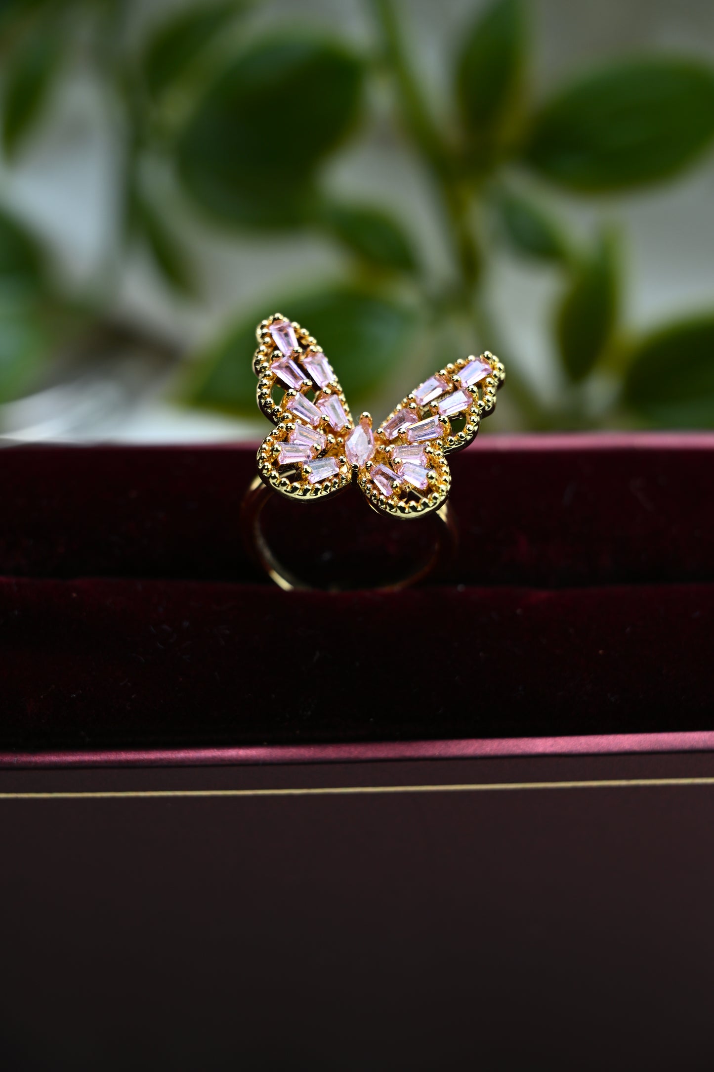 Glamorous Butterfly Ring