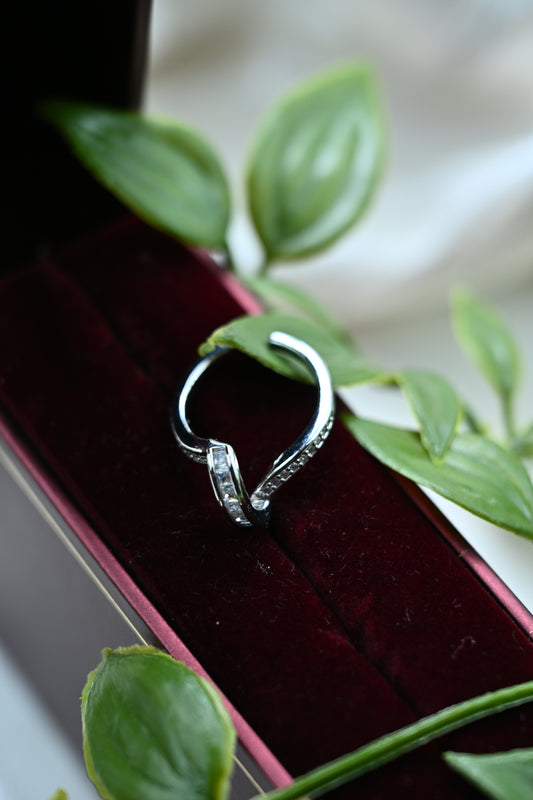 Modern Asymmetrical Statement Ring