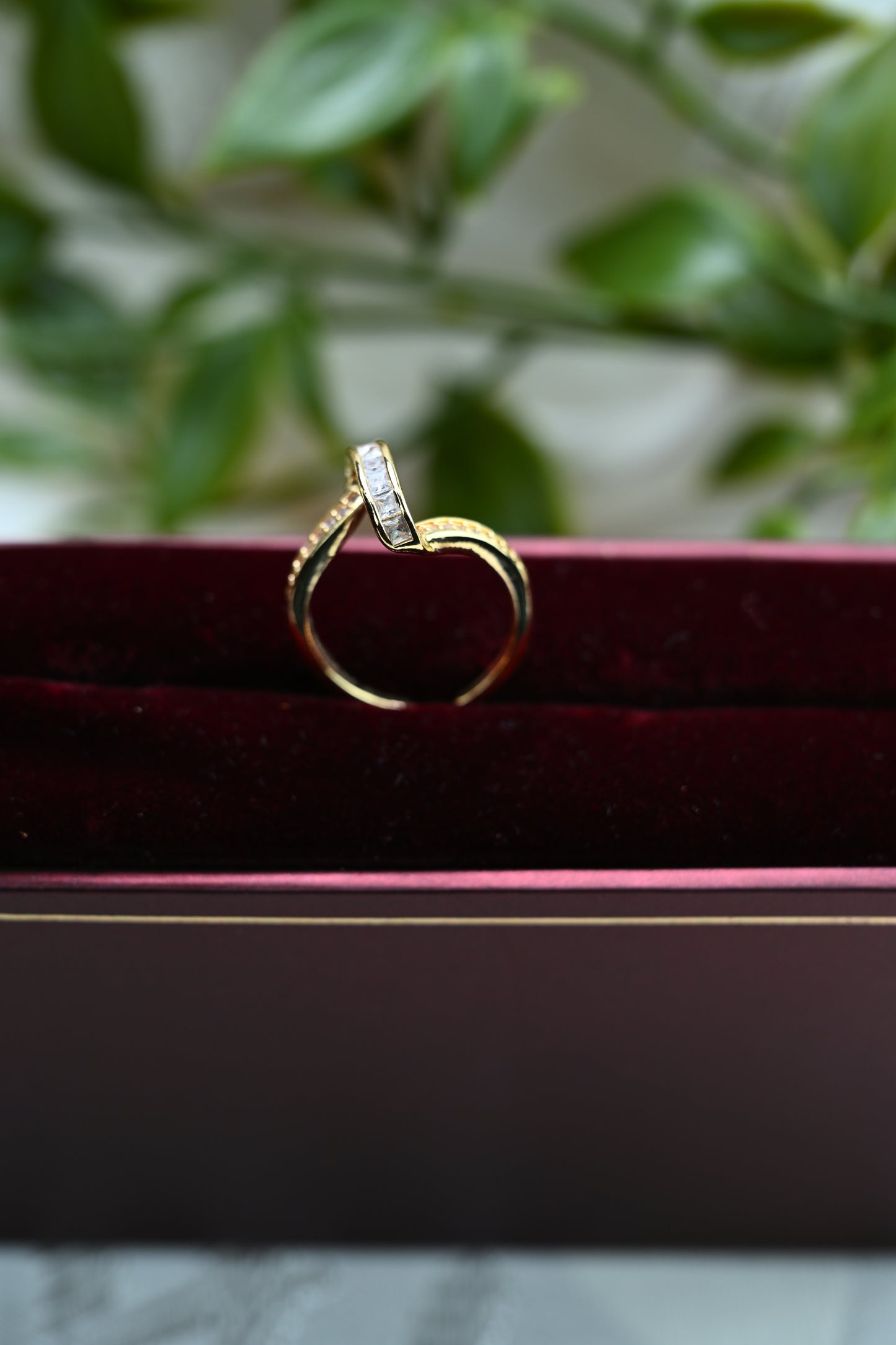 Modern Asymmetrical Statement Ring
