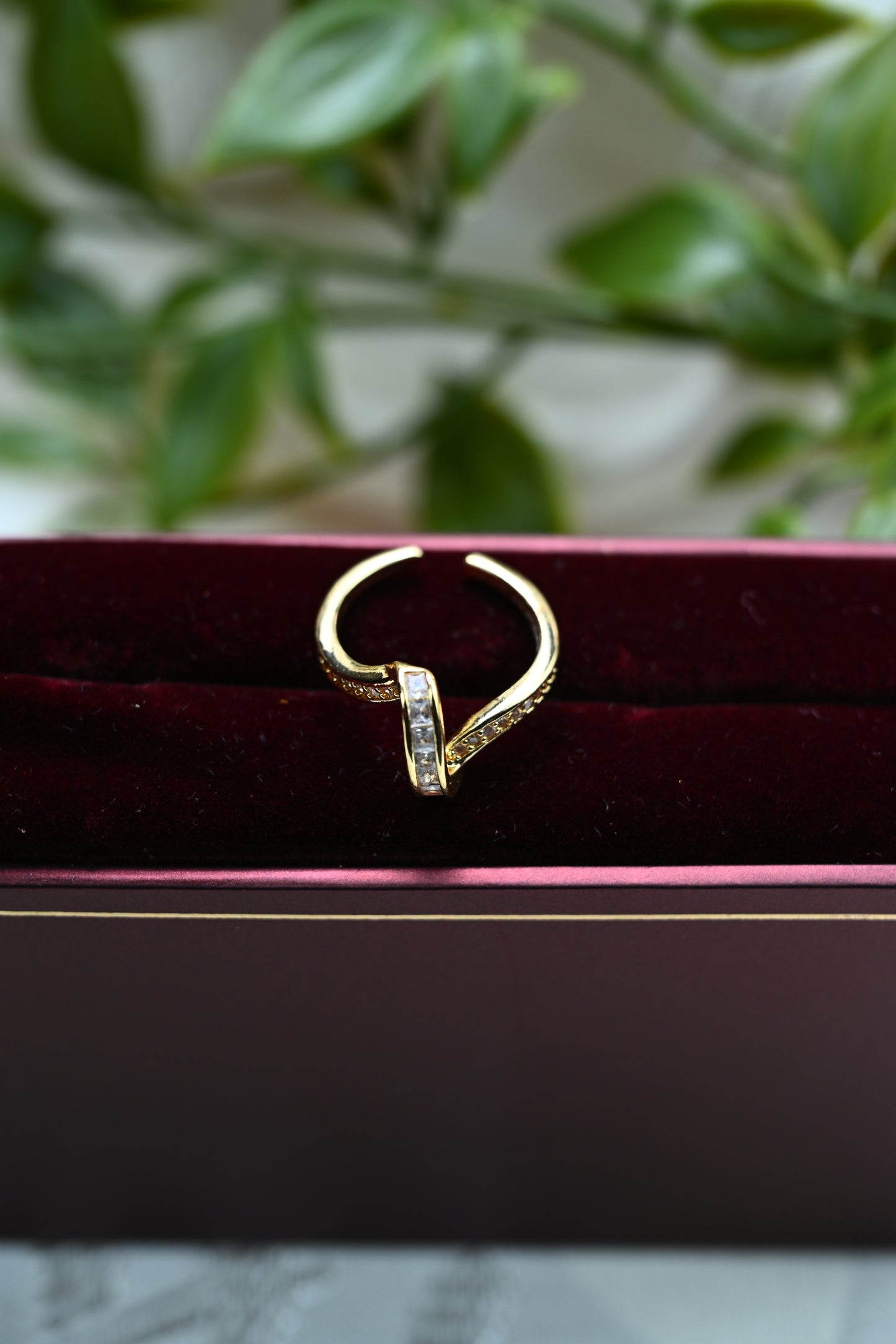 Modern Asymmetrical Statement Ring