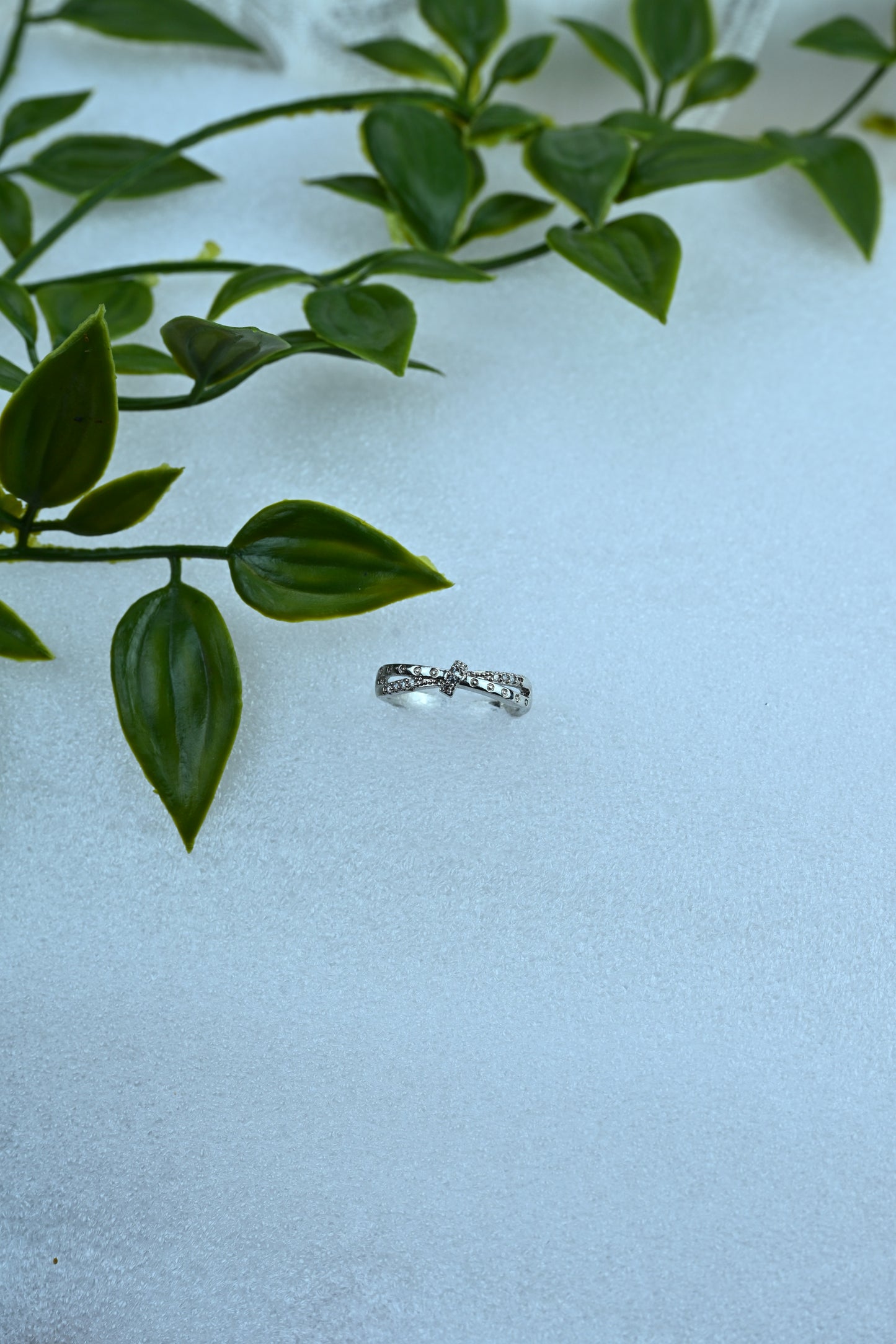 Elegant Bow Ring – Stainless Steel (Silver Finish)