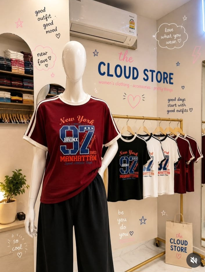 "Player 27" "Player 97" Athletic Ringer Jersey Top