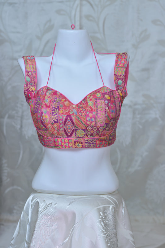 Festive High-Fashion Blouse