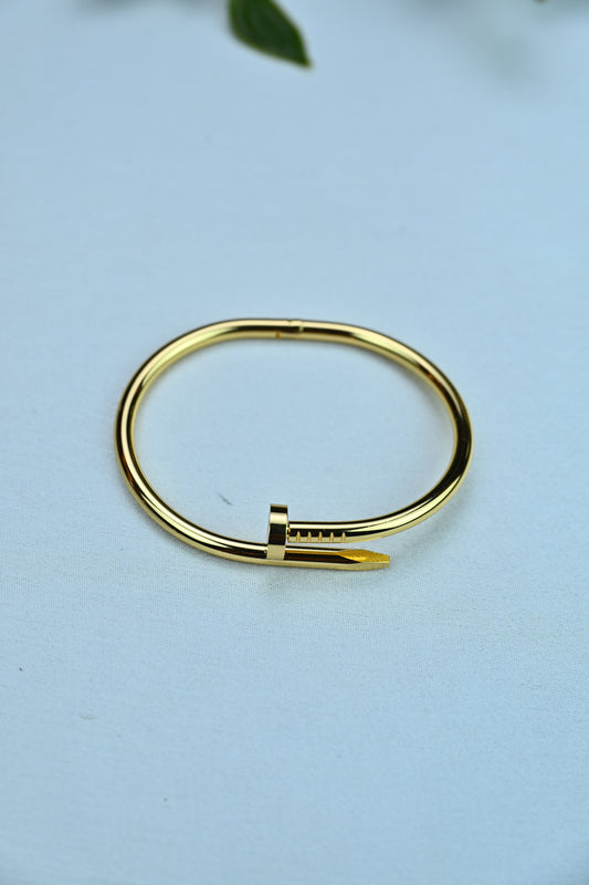 Nailed in Gold Cuff