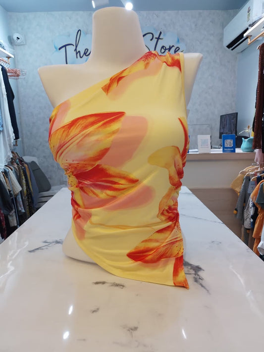 Tropical Sunset Asymmetric Top