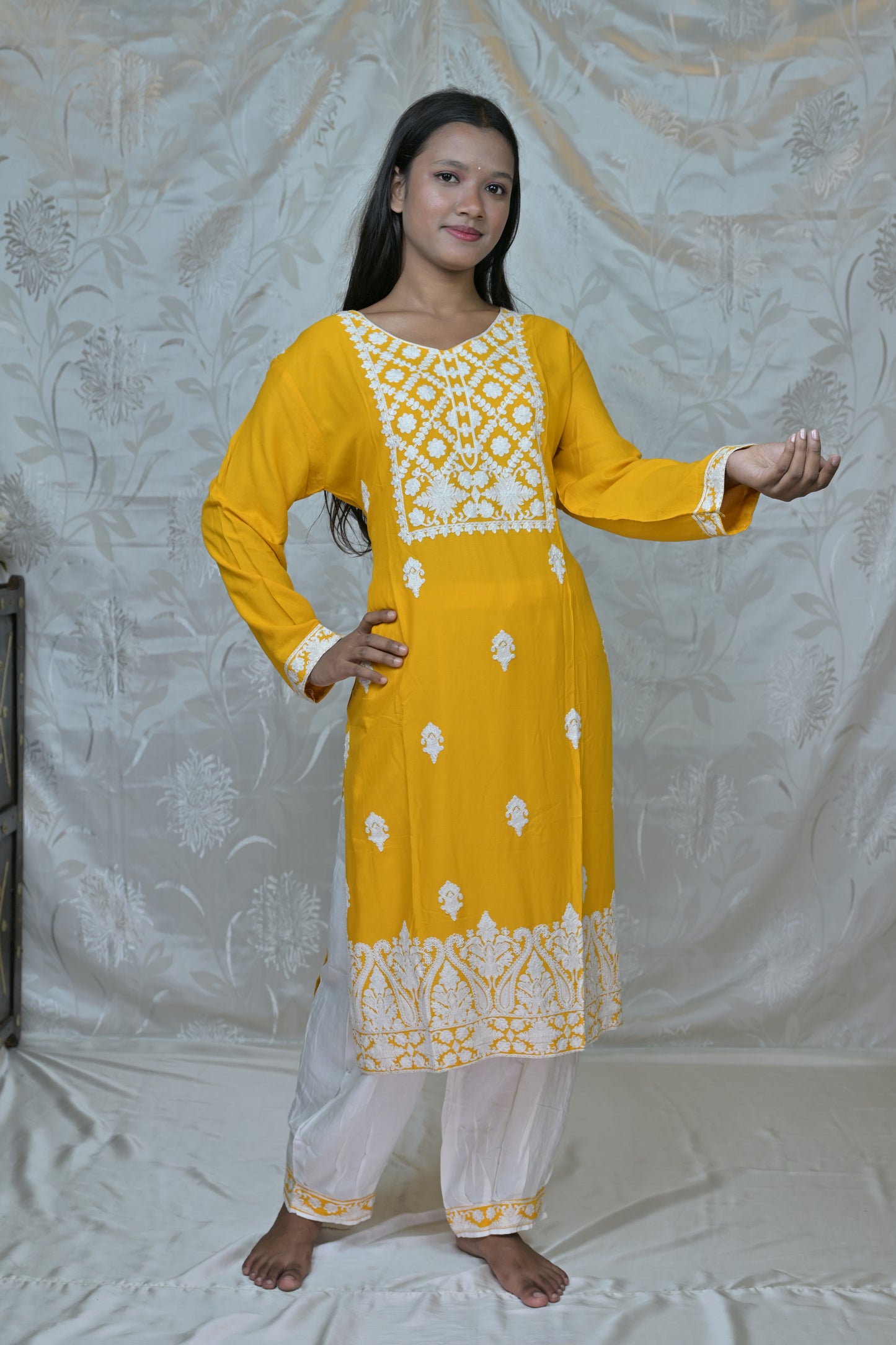 Sunshine Bloom Cotton Suit Set