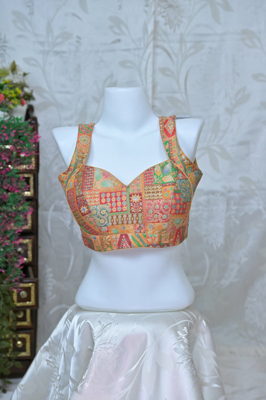 Stylish Asymmetric Cut Blouse