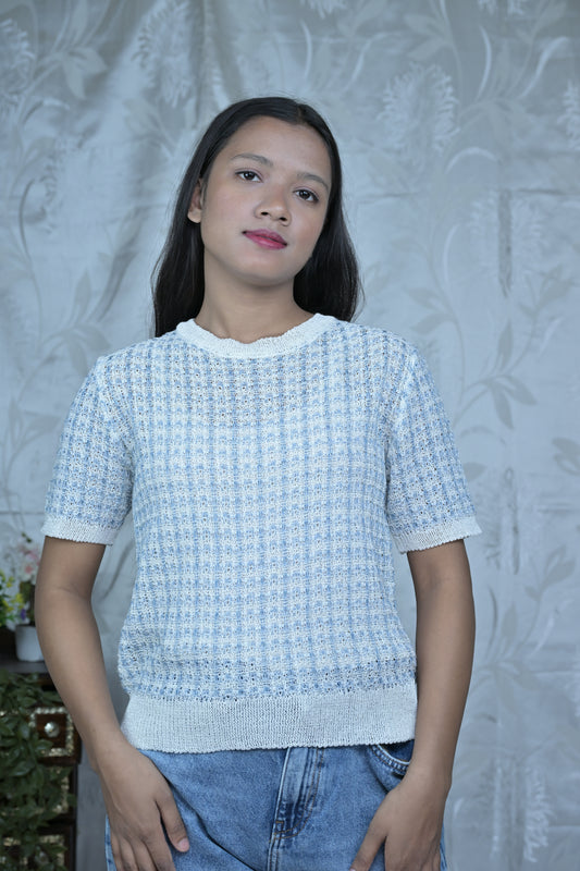 Textured Knit Top
