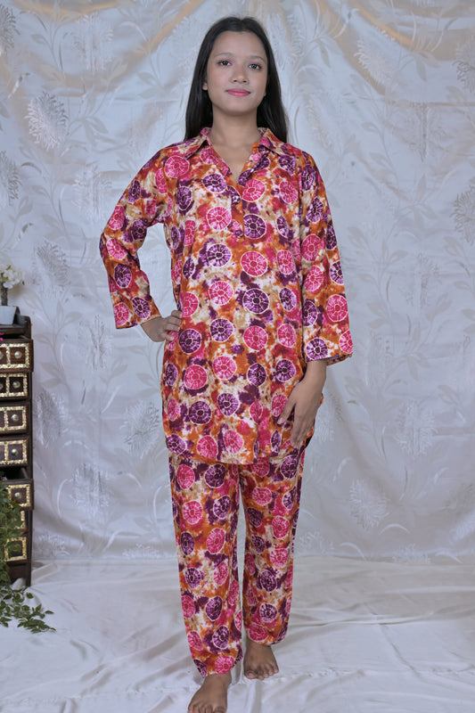 "Bohemian Rhapsody" Abstract Co-ord Lounge Set
