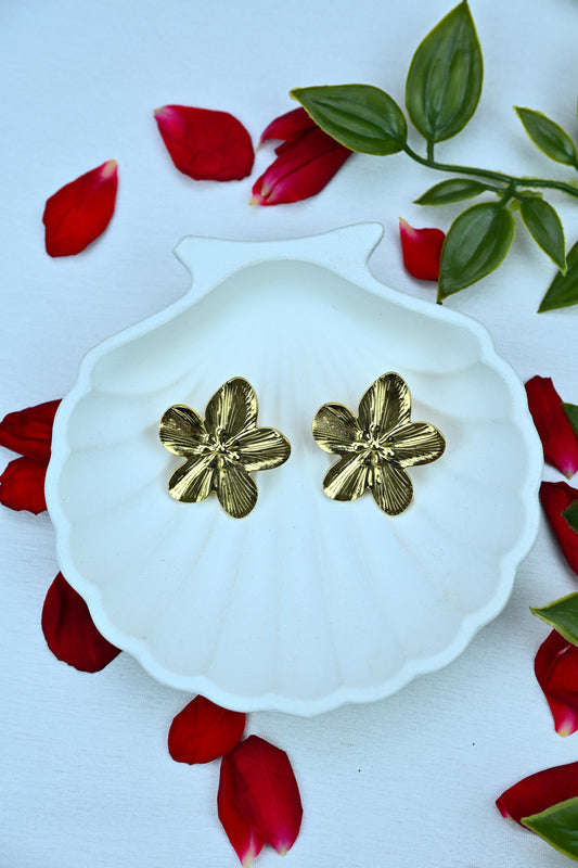 Golden Bloom Earrings