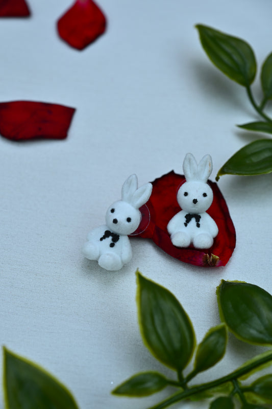 Bunny Charm Korean Studs