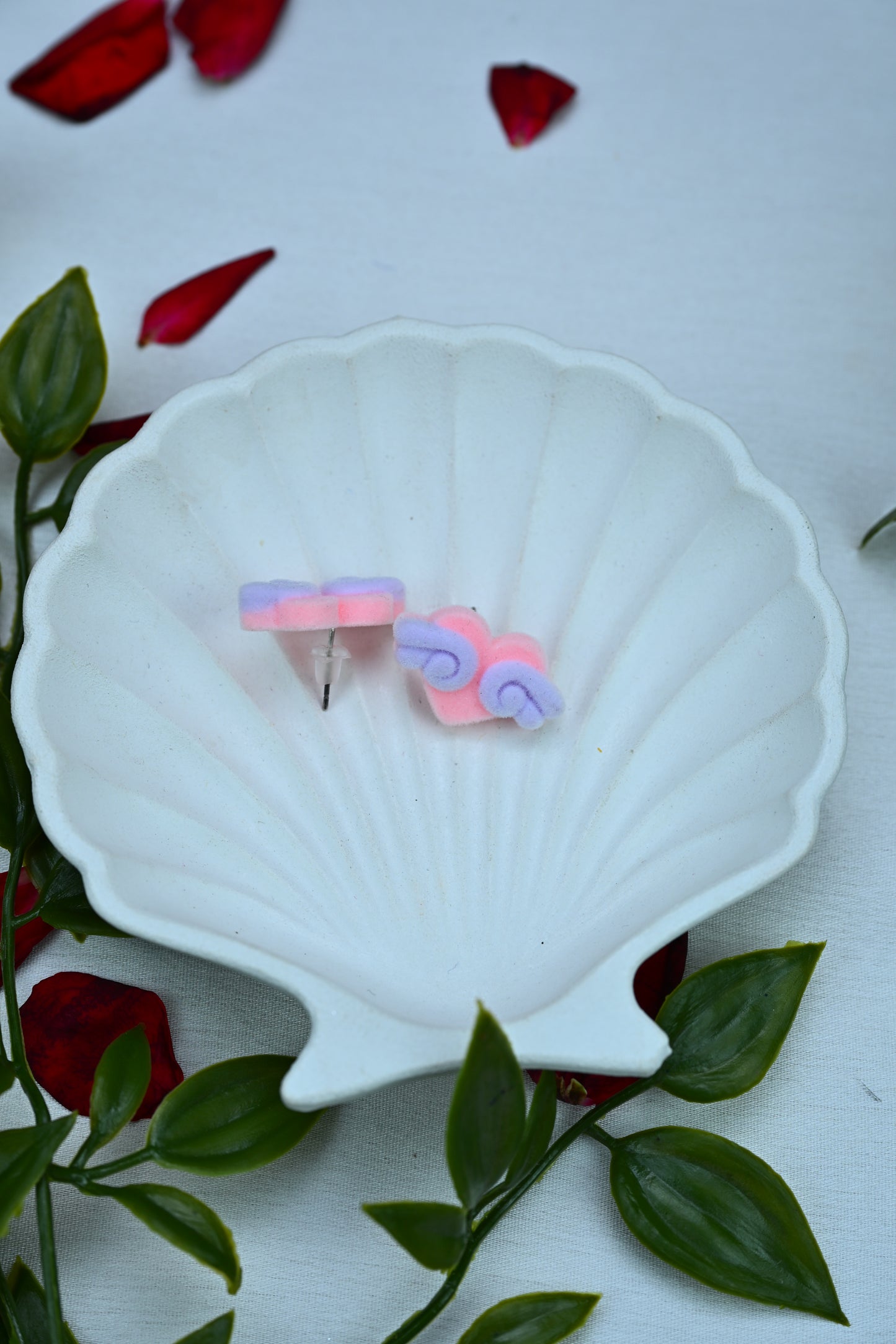 Cute Angel Heart Wing Earrings