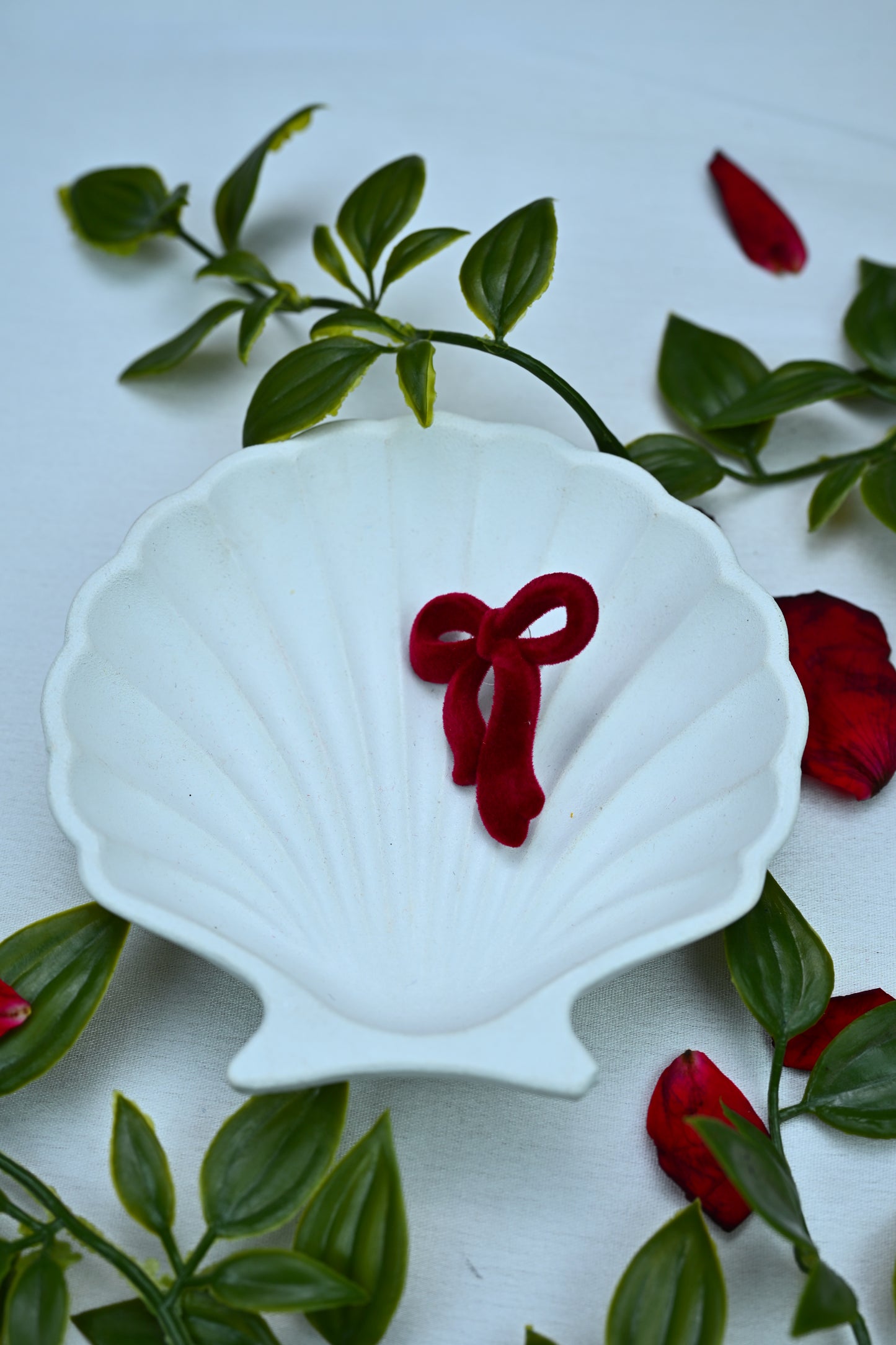 Ribbon Stud Earrings