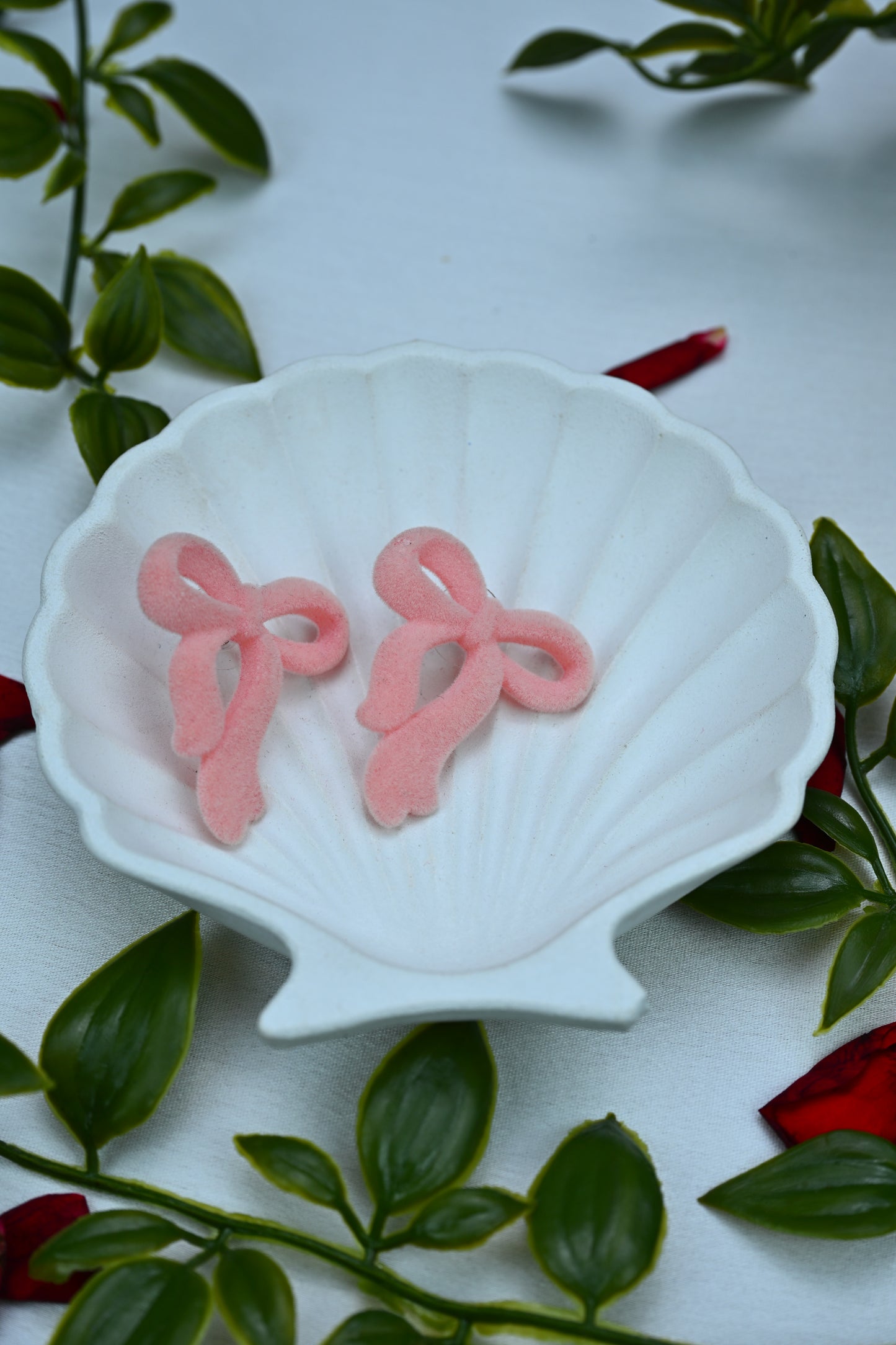 Ribbon Stud Earrings