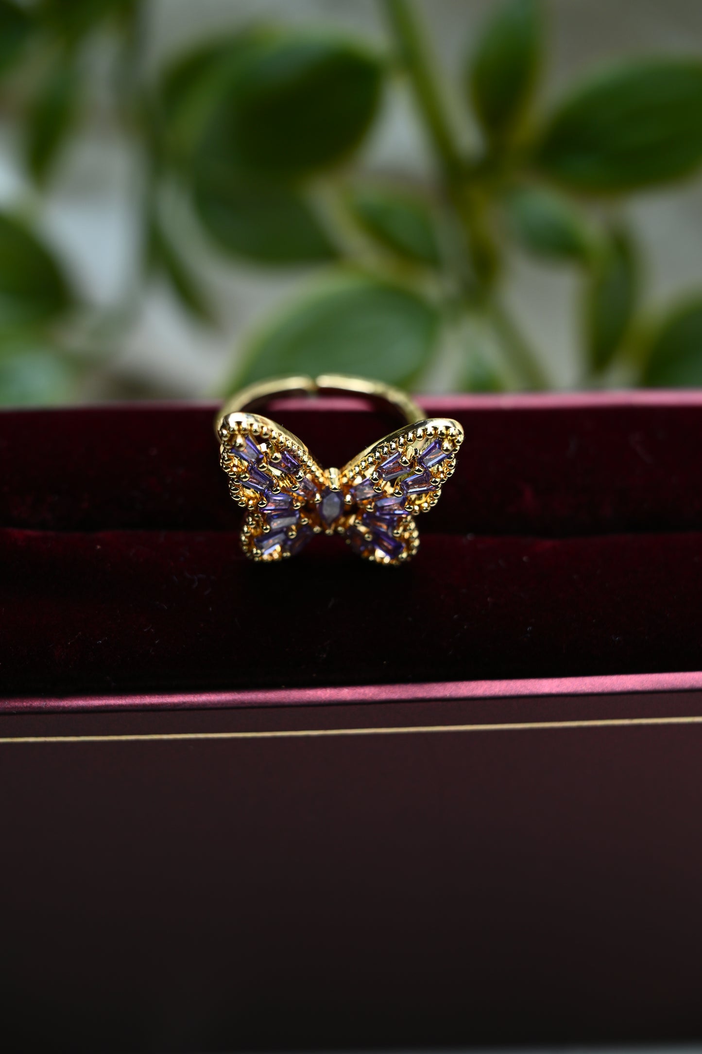 Glamorous  Butterfly Ring