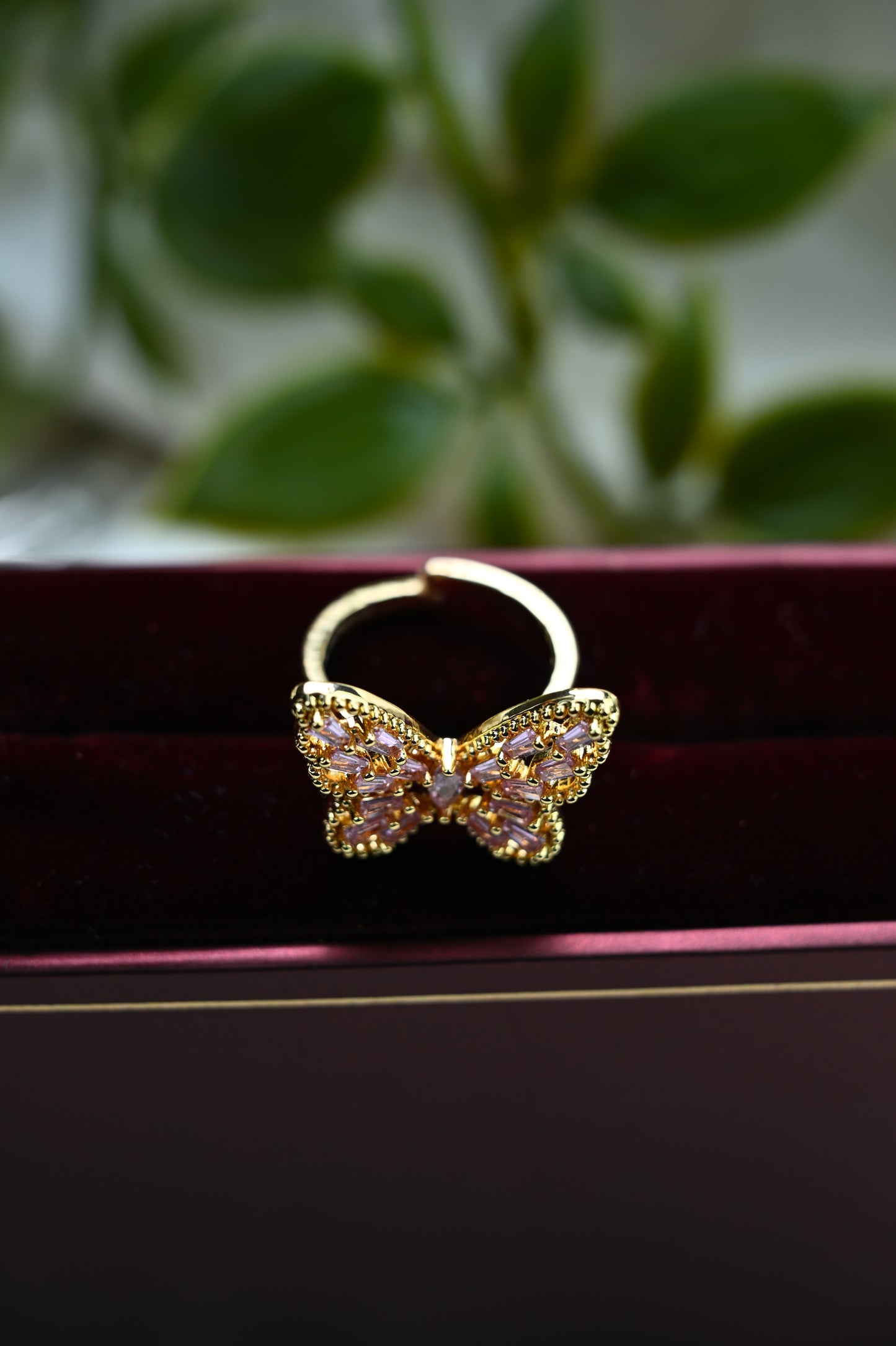 Glamorous  Butterfly Ring