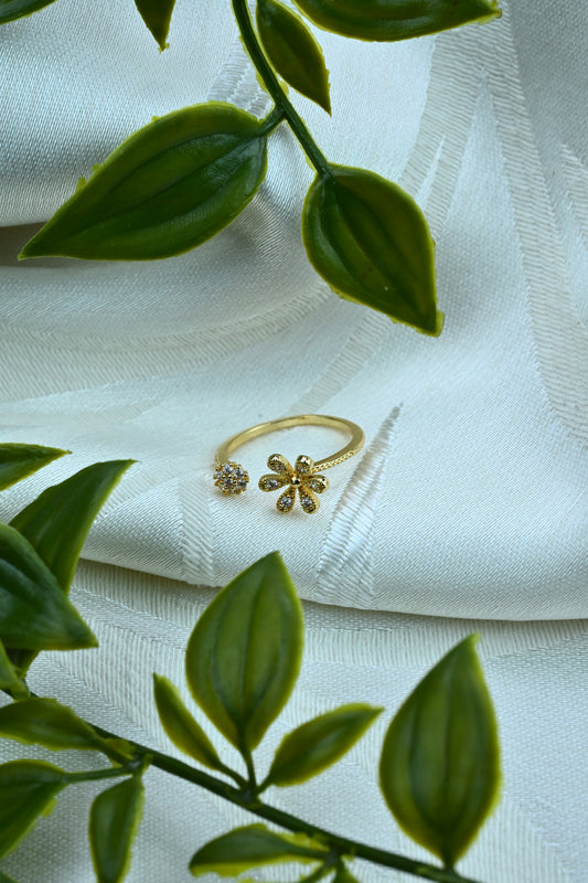 Open Flower Ring