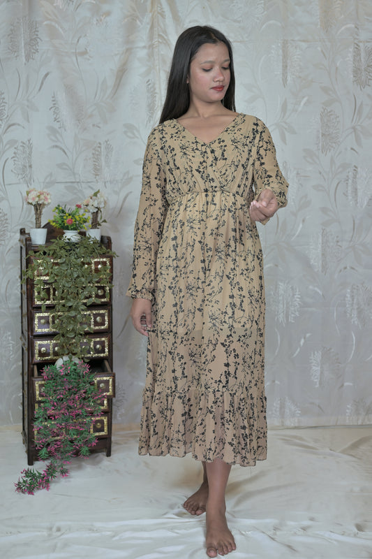 Whispering Vines Maxi Dress