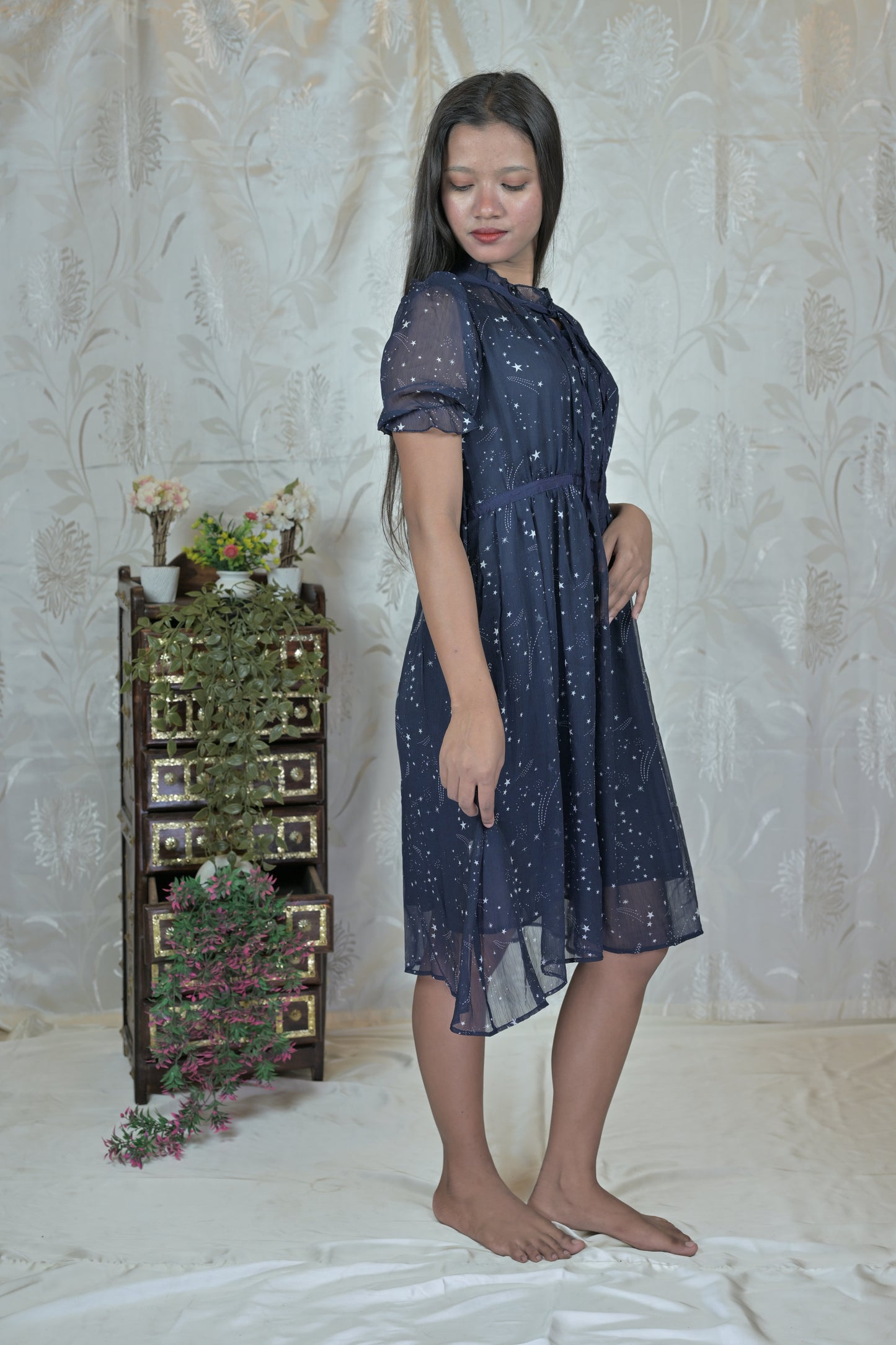 Celestial Charm Short Dress