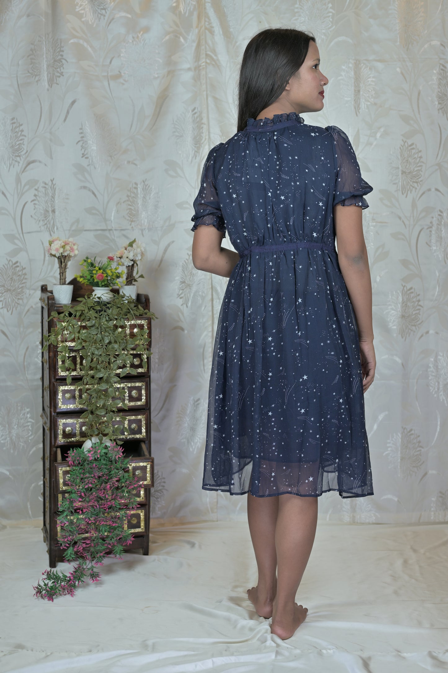 Celestial Charm Short Dress