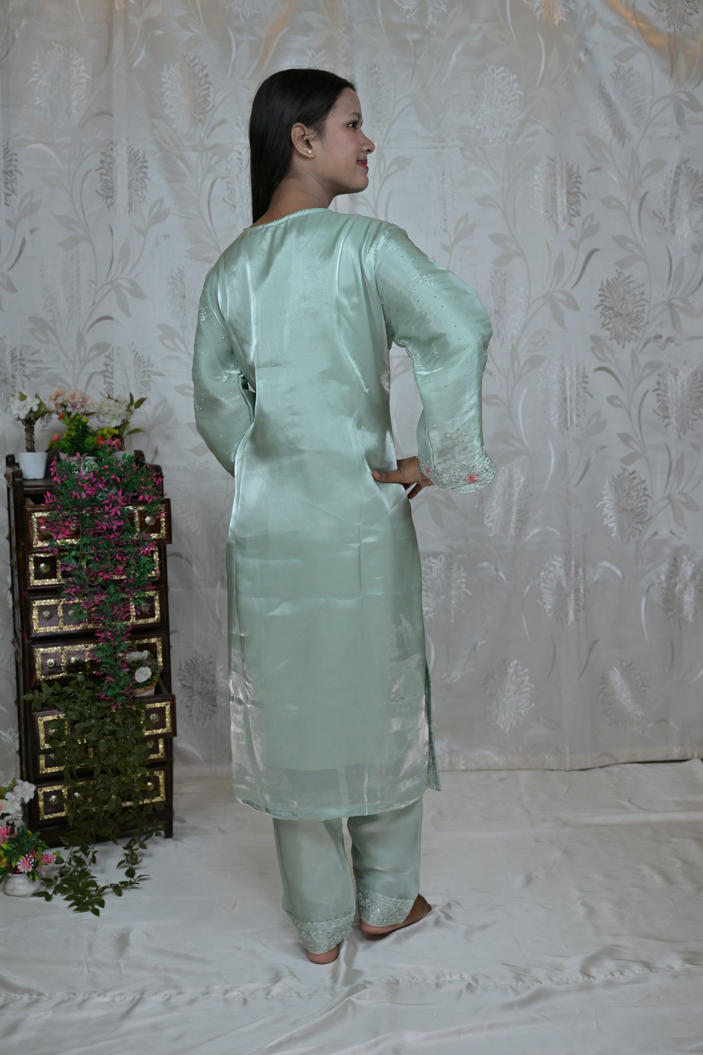 Soft Mint Occasion Wear Set