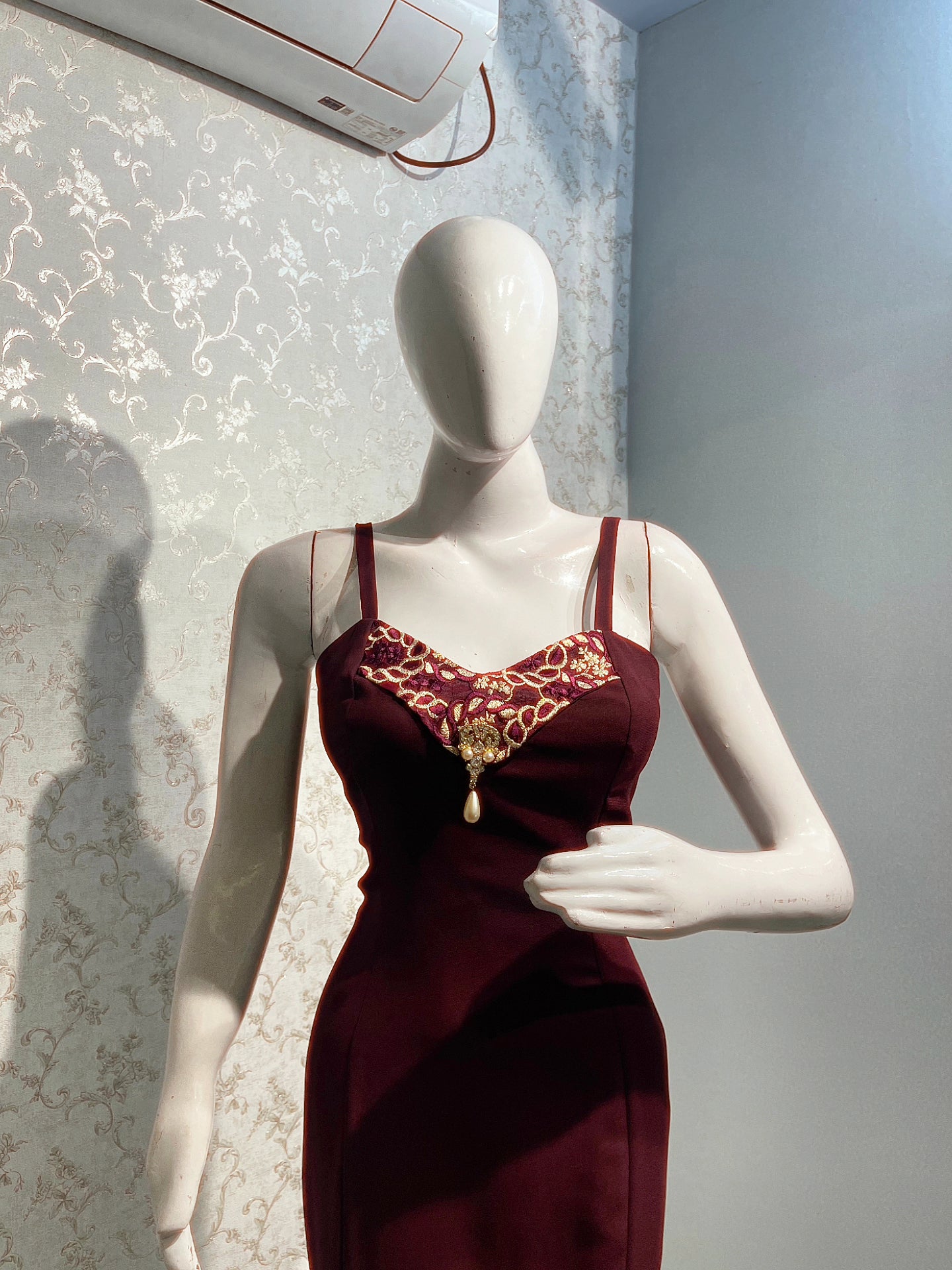 The Crimson Heirloom Maxi