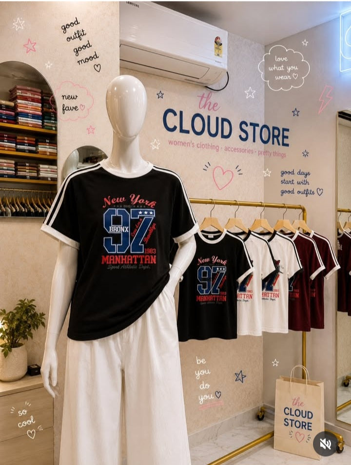 "Player 27" "Player 97" Athletic Ringer Jersey Top