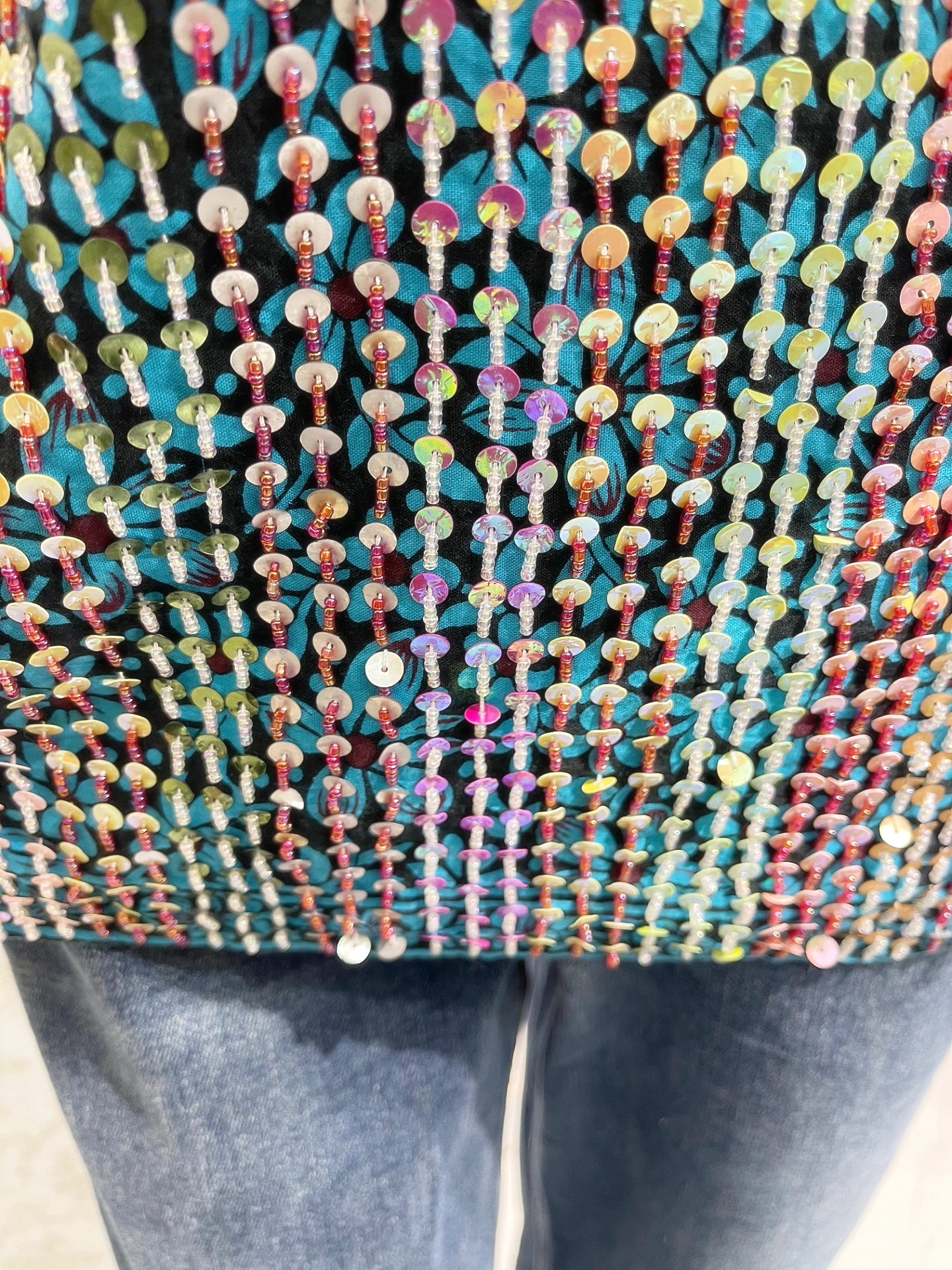 Mermaid sequin top