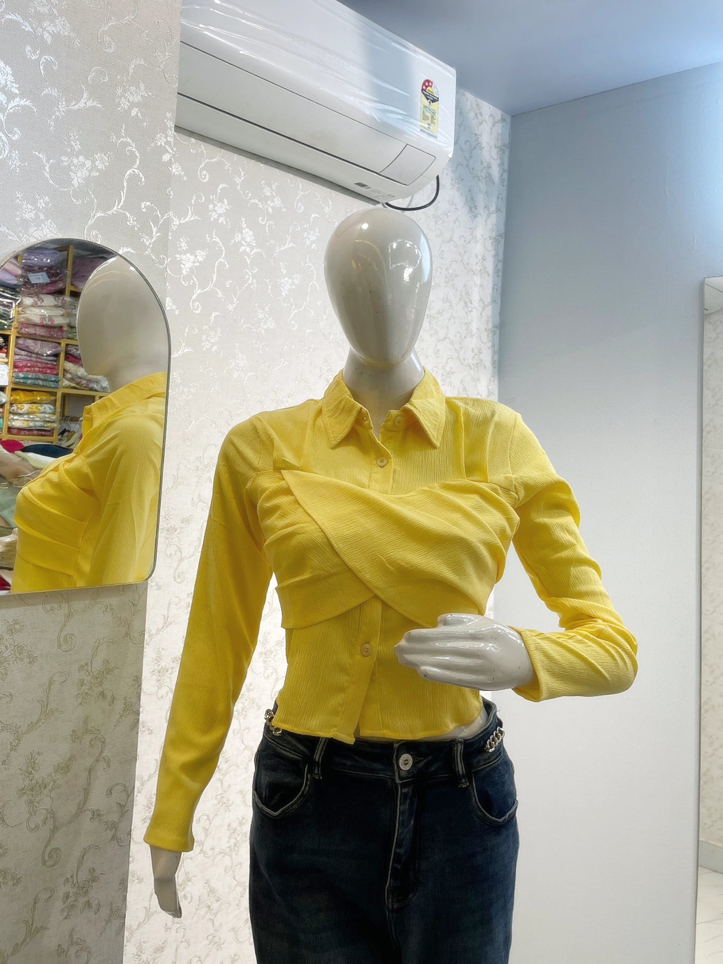 Cross Drape Shirt